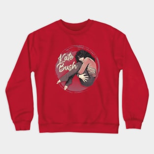 Halftone dots Kate Bush Fanart Design Crewneck Sweatshirt